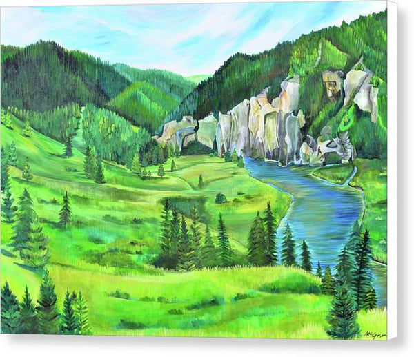 Smith River - Canvas Print