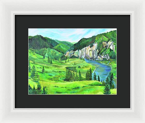 Smith River - Framed Print