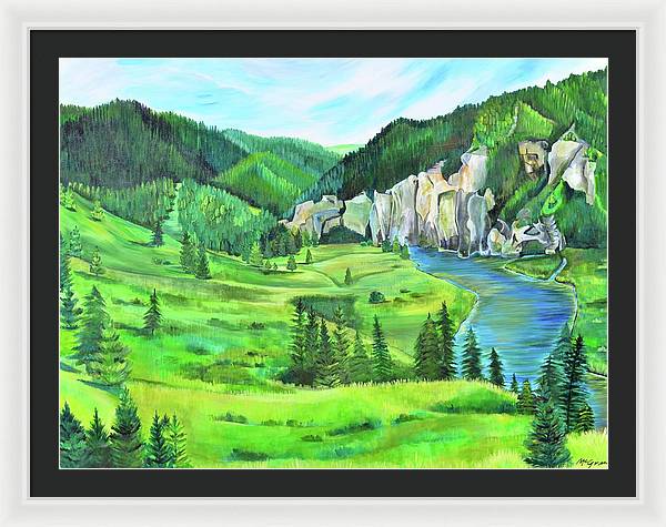 Smith River - Framed Print