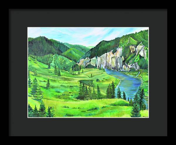 Smith River - Framed Print