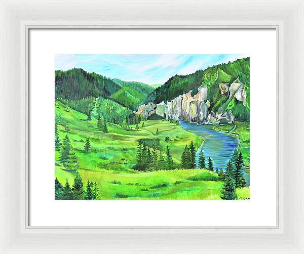 Smith River - Framed Print