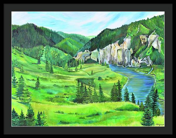 Smith River - Framed Print
