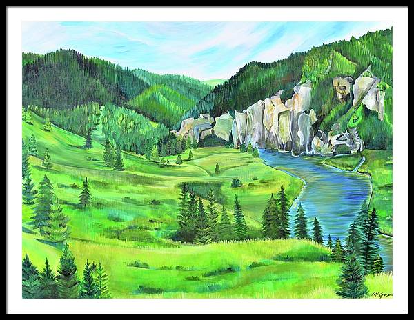 Smith River - Framed Print