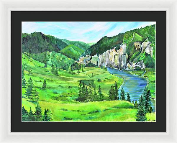 Smith River - Framed Print