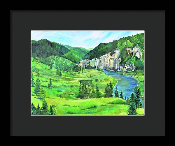 Smith River - Framed Print