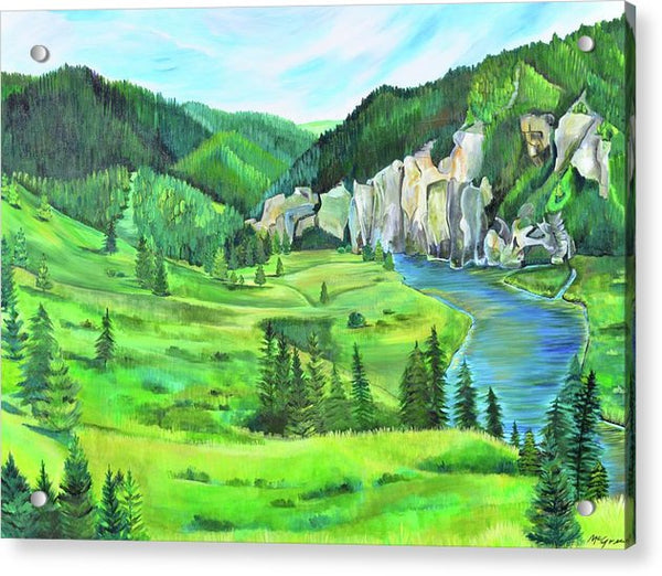 Smith River - Acrylic Print