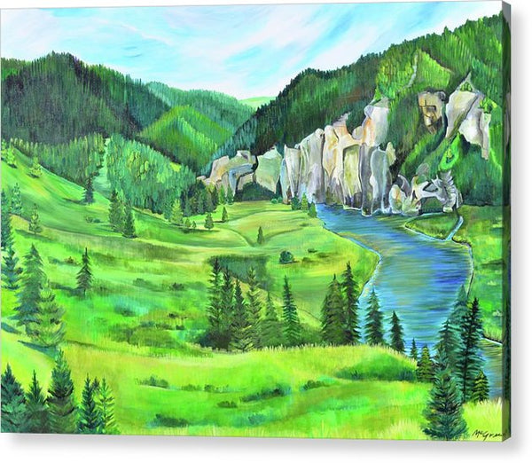 Smith River - Acrylic Print