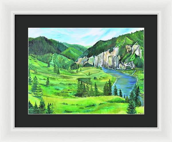 Smith River - Framed Print