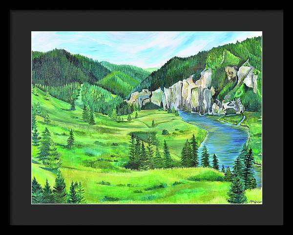 Smith River - Framed Print