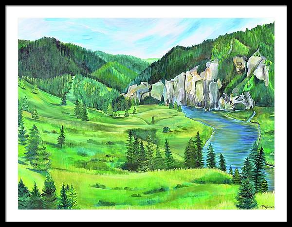 Smith River - Framed Print