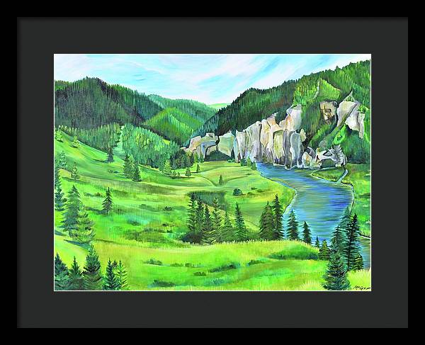 Smith River - Framed Print