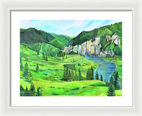 Smith River - Framed Print