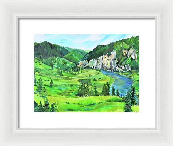 Smith River - Framed Print