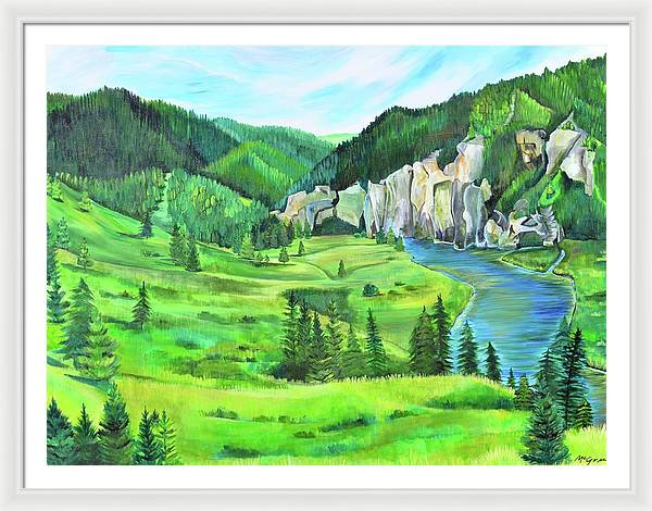 Smith River - Framed Print