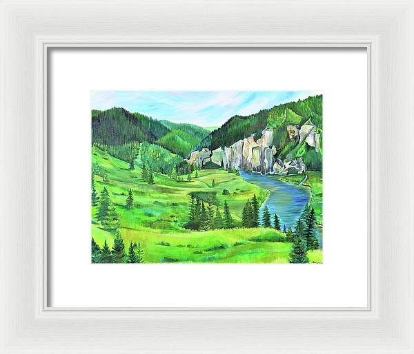 Smith River - Framed Print