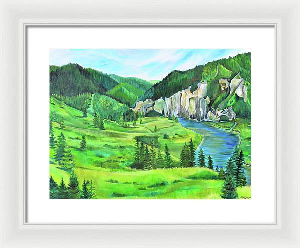Smith River - Framed Print