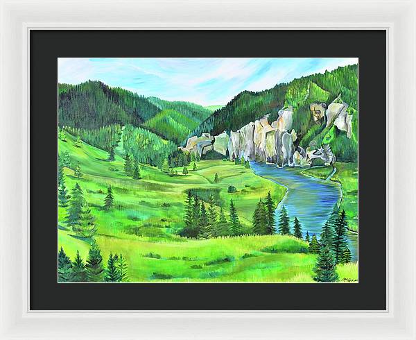 Smith River - Framed Print