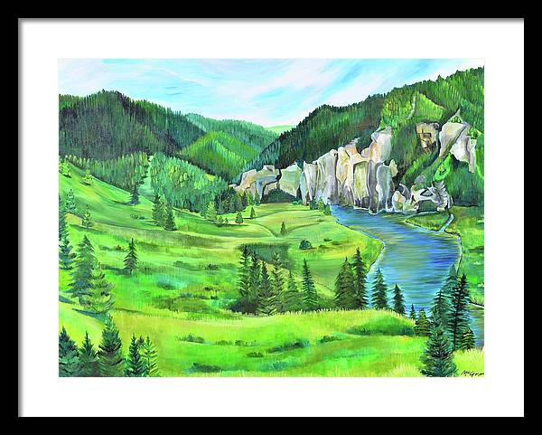 Smith River - Framed Print