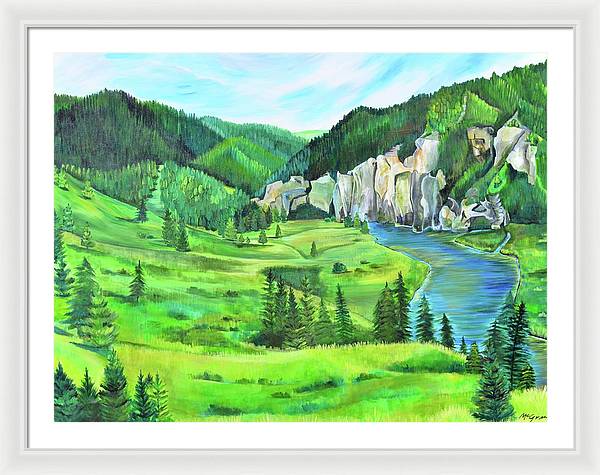 Smith River - Framed Print