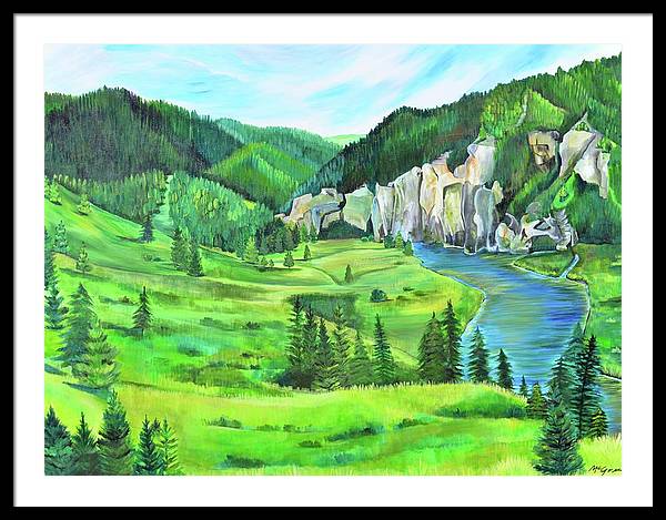 Smith River - Framed Print