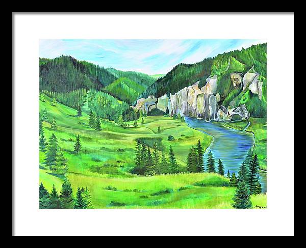 Smith River - Framed Print