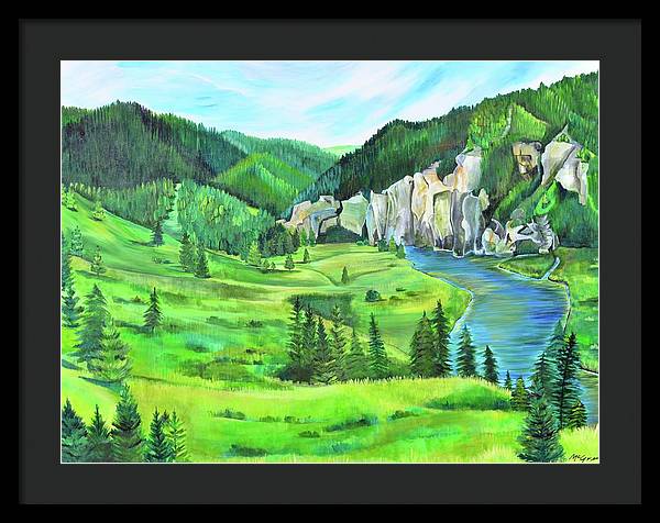 Smith River - Framed Print