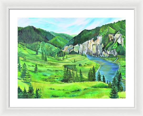 Smith River - Framed Print