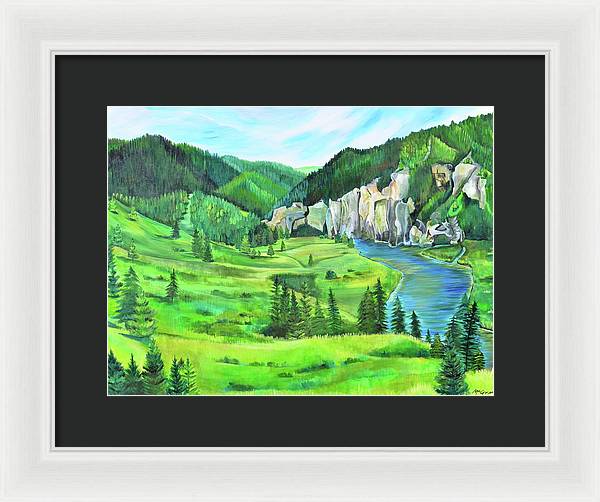Smith River - Framed Print