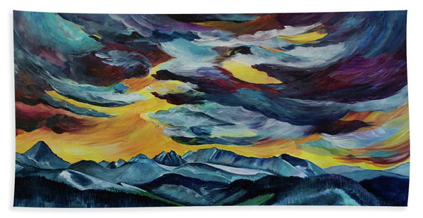 Spanish Peaks - Bath Towel