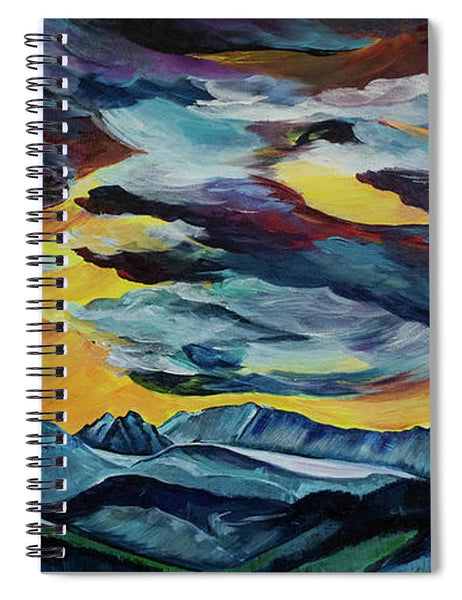Spanish Peaks - Spiral Notebook