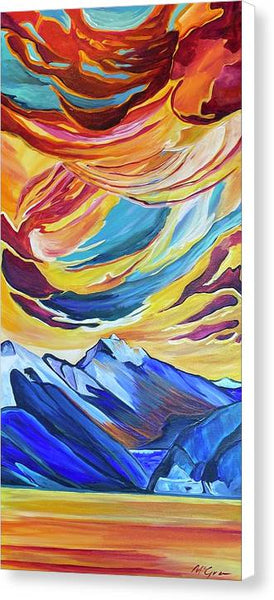 Springtime in Ennis - Canvas Print