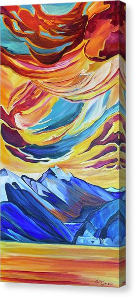 Springtime in Ennis - Canvas Print