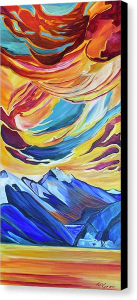 Springtime in Ennis - Canvas Print