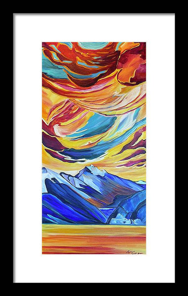 Springtime in Ennis - Framed Print