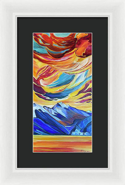 Springtime in Ennis - Framed Print