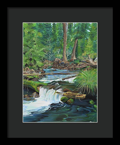 Stonewall Creek - Framed Print