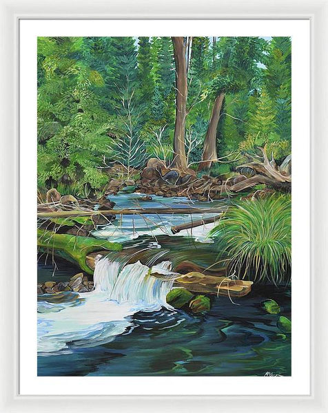 Stonewall Creek - Framed Print