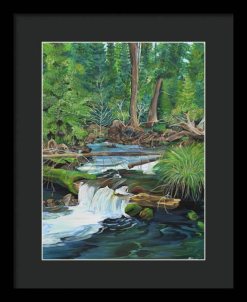 Stonewall Creek - Framed Print