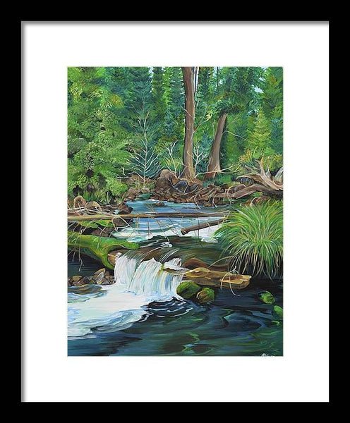 Stonewall Creek - Framed Print