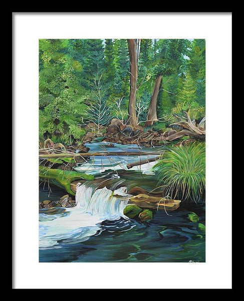 Stonewall Creek - Framed Print