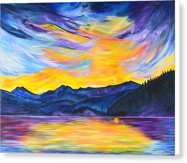 Summer at Priest Lake - Canvas Print