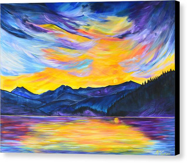 Summer at Priest Lake - Canvas Print