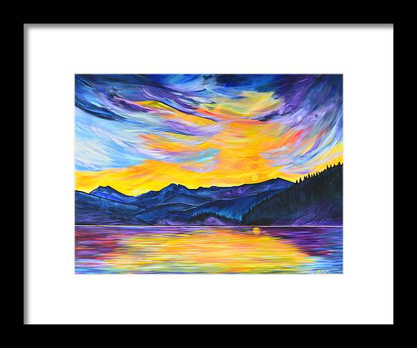 Summer at Priest Lake - Framed Print