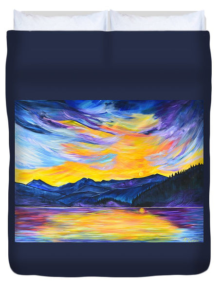 Summer at Priest Lake - Duvet Cover