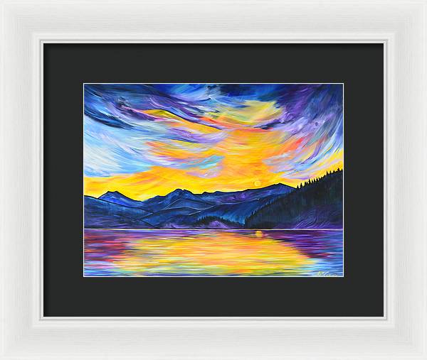 Summer at Priest Lake - Framed Print