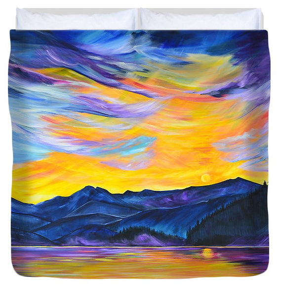 Summer at Priest Lake - Duvet Cover