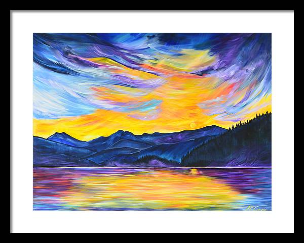 Summer at Priest Lake - Framed Print
