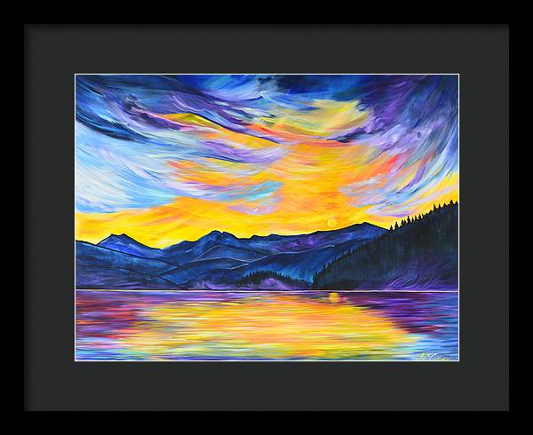 Summer at Priest Lake - Framed Print