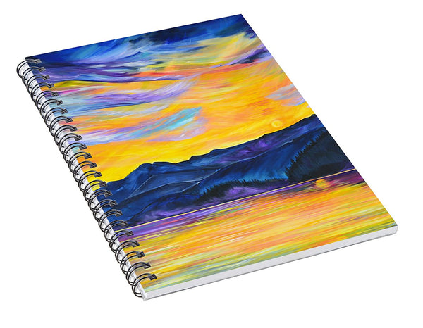 Summer at Priest Lake - Spiral Notebook