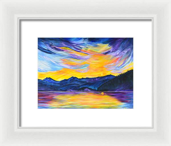 Summer at Priest Lake - Framed Print
